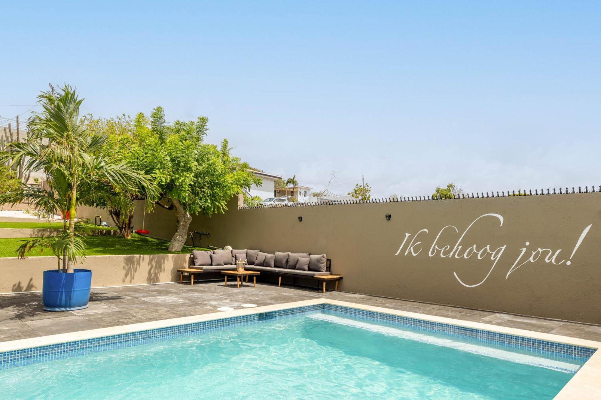 Familiewoning Met Prive Zwembad Villa Willemstad Exteriör bild