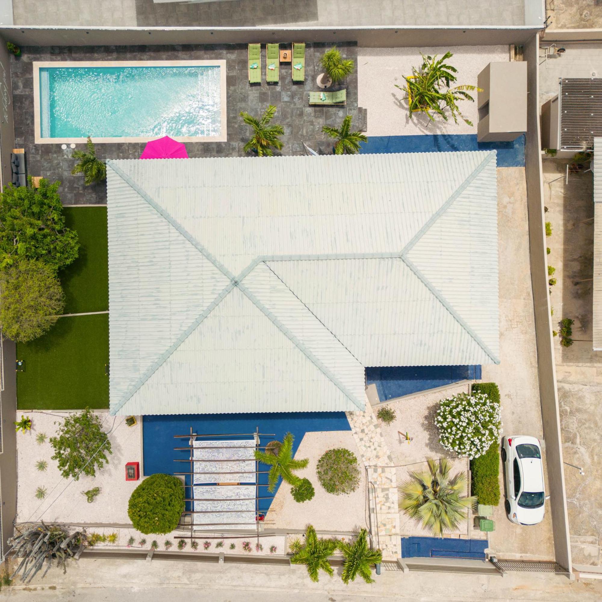 Familiewoning Met Prive Zwembad Villa Willemstad Exteriör bild