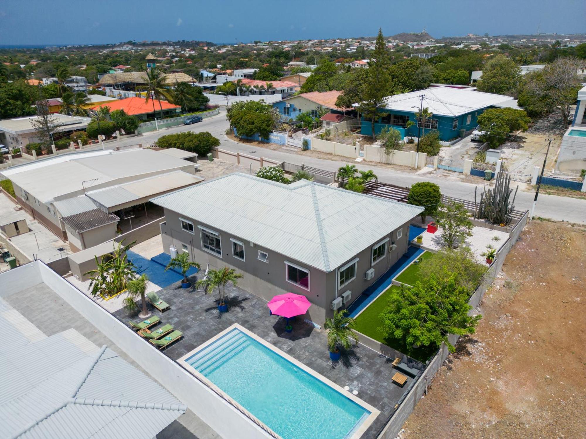 Familiewoning Met Prive Zwembad Villa Willemstad Exteriör bild